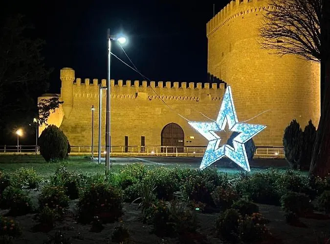 Дом отдыха Casa Santa Maria 2 Con Jardin Y Barbacoa Аревало